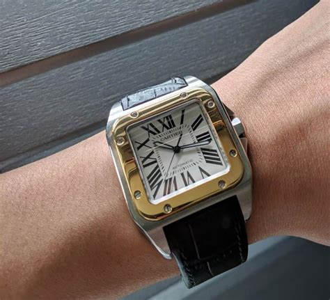 cartier santos rolex xl